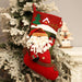 Wholesale Cloth Christmas Stocking Decoration Gift Bag Pendant JDC-SK-FA001 韵发 F Wholesale Jewelry JoyasDeChina Joyas De China