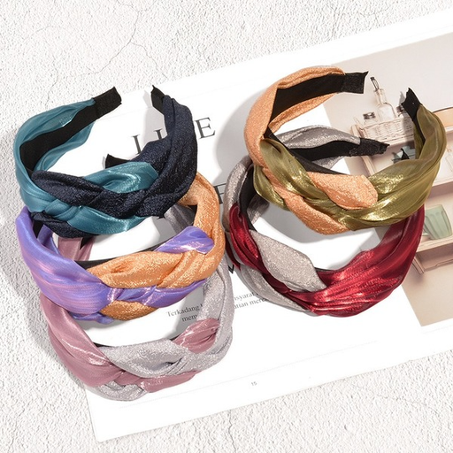 Bulk Jewelry Wholesale cloth knot color matching twist headband JDC-HD-K043 Wholesale factory from China YIWU China