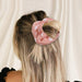 Wholesale cloth Plaid Hair Scrunchies JDC-HS-YL014 Hair Scrunchies JoyasDeChina Wholesale Jewelry JoyasDeChina Joyas De China