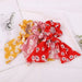 Wholesale cloth sunflower Hair Scrunchies JDC-HS-YL032 Hair Scrunchies JoyasDeChina Wholesale Jewelry JoyasDeChina Joyas De China