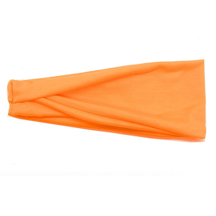 Wholesale cloth yoga sweat movement sports headband JDC-SH-YJ001 Headband JoyasDeChina Orange Wholesale Jewelry JoyasDeChina Joyas De China