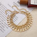 Bulk Jewelry Wholesale coarse chain simple gold double-layer exaggerated foot anklet JDC-AS-F315 Wholesale factory from China YIWU China