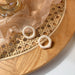 Wholesale coffee color alloy earrings JDC-ES-W341 Earrings JoyasDeChina 16# 17464 Wholesale Jewelry JoyasDeChina Joyas De China