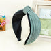 Wholesale coffee knitted hair band JDC-HD-O266 Headband JoyasDeChina Bean green Wholesale Jewelry JoyasDeChina Joyas De China