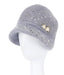Wholesale cold proof and warm wool hats for the elderly JDC-FH-GSXR005 Fashionhat 新锐 gray Wholesale Jewelry JoyasDeChina Joyas De China