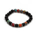 Bulk Jewelry Wholesale color agate evil eye bracelet JDC-BT-BD005 Wholesale factory from China YIWU China