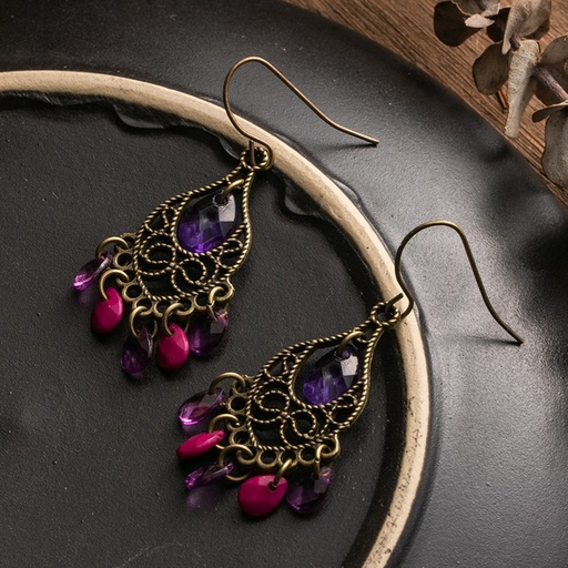 Bulk Jewelry Wholesale color alloy Bohemian earrings JDC-ES-KJ062 Wholesale factory from China YIWU China