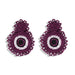 Bulk Jewelry Wholesale color alloy bohemian evil's eye earrings JDC-ES-V044 Wholesale factory from China YIWU China