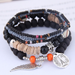 Bulk Jewelry Wholesale color alloy bohemian wind wings multi-layer women's bracelet JDC-BT-GSWY025 Wholesale factory from China YIWU China
