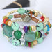 Bulk Jewelry Wholesale color alloy Bosimi wind shell pine crystal multi-layer women's bracelet JDC-BT-GSWY026 Wholesale factory from China YIWU China