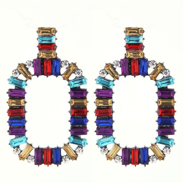 Bulk Jewelry Wholesale color alloy earrings JDC-ES-wy008 Wholesale factory from China YIWU China