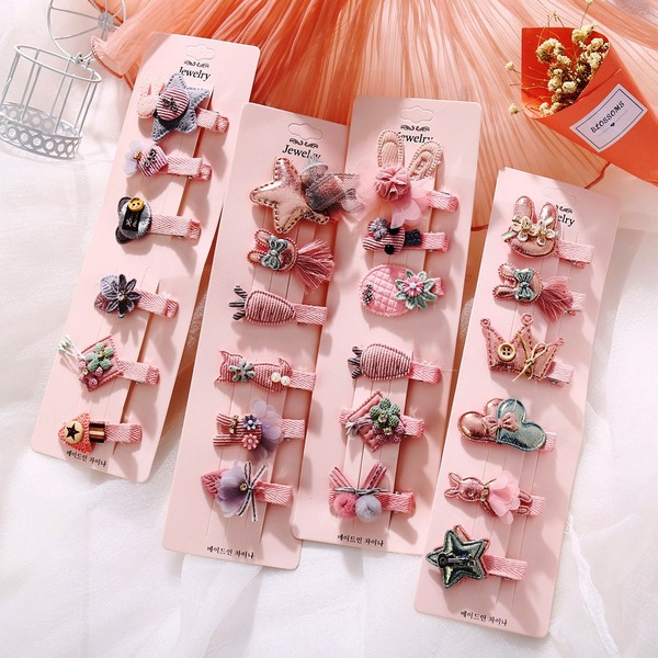 Bulk Jewelry Wholesale color alloy hair clips for children JDC-HC-GSF001 Wholesale factory from China YIWU China