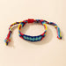 Bulk Jewelry Wholesale color alloy hand-woven colored wire rope bracelet woman JDC-BT-C018 Wholesale factory from China YIWU China