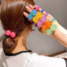 Wholesale color ball jelly hair rope JDC-HS-GSFS009 Hair Scrunchies 夙尚 Wholesale Jewelry JoyasDeChina Joyas De China