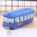 Wholesale color car bus canvas Pencil Bags JDC-PB-GSWL005 Pencil Bags JoyasDeChina blue General type Wholesale Jewelry JoyasDeChina Joyas De China