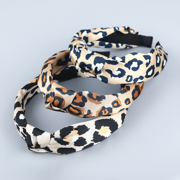 Bulk Jewelry Wholesale color cloth leopard print hairband JDC-HD-CL023 Wholesale factory from China YIWU China