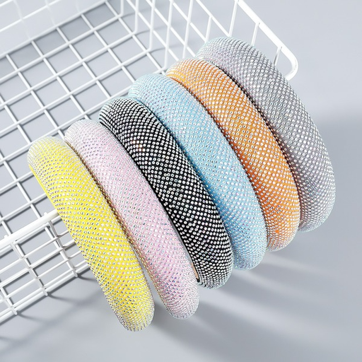 Bulk Jewelry Wholesale color cloth studded hairband female JDC-HD-CL005 Wholesale factory from China YIWU China