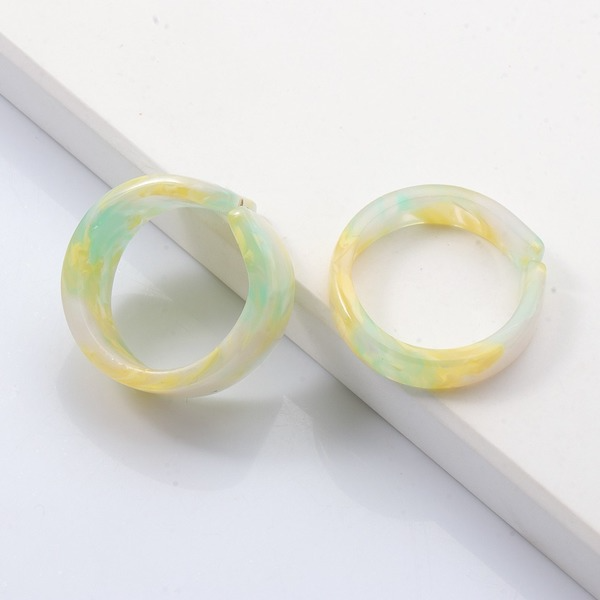 Bulk Jewelry Wholesale color copper ring JDC-RS-RXJJ001 Wholesale factory from China YIWU China