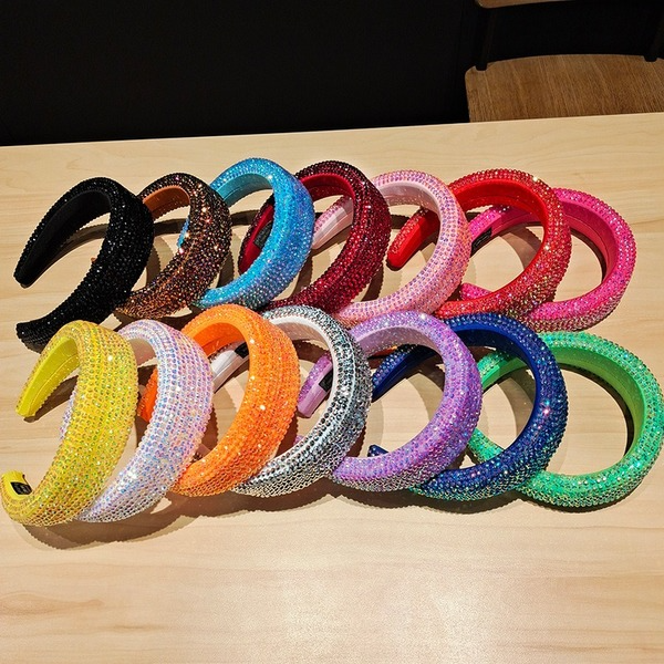 Bulk Jewelry Wholesale color crystal perm hoop JDC-HD-RXK003 Wholesale factory from China YIWU China