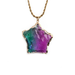 Wholesale color cut crystal pendant necklace JDC-NE-ML087 NECKLACE JoyasDeChina Wholesale Jewelry JoyasDeChina Joyas De China
