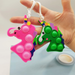 Wholesale color double-sided Silica gel Fidgets Toy keychains JDC-KC-GSYY051 Keychains JoyasDeChina Wholesale Jewelry JoyasDeChina Joyas De China