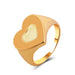 Wholesale color drop oil love ring JDC-RS-D066 Rings JoyasDeChina 04KC gold orange A-198 Average code Wholesale Jewelry JoyasDeChina Joyas De China