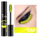 Wholesale color elongated thick royal blue purple gold bronze fluorescent green mascara does not smudge JDC-MA-XuQ002 Mascara 徐芹 5 fluorescent green Wholesale Jewelry JoyasDeChina Joyas De China