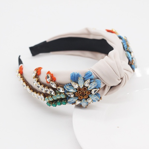 Bulk Jewelry Wholesale color fabric crystal fabric hair accessories JDC-HD-JB001 Wholesale factory from China YIWU China
