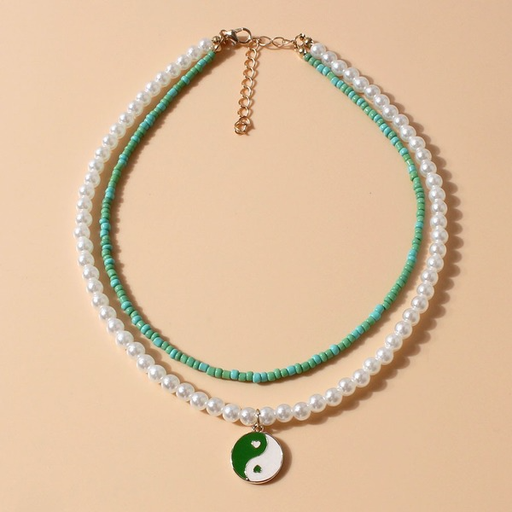 Wholesale color gossip alloy necklaces JDC-NE-TC231 necklaces JoyasDeChina Wholesale Jewelry JoyasDeChina Joyas De China