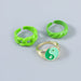 Wholesale color gossip copper rings 3-piece set JDC-RS-JL159 Rings JoyasDeChina green Wholesale Jewelry JoyasDeChina Joyas De China