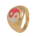 Wholesale color gossip copper rings JDC-RS-HX117 Rings JoyasDeChina J200-A Adjustable opening Wholesale Jewelry JoyasDeChina Joyas De China