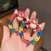 Wholesale color hair circle cute bear Hair Scrunchies JDC-HS-QQ001 Hair Scrunchies 谦谦 Wholesale Jewelry JoyasDeChina Joyas De China