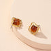 Wholesale color irregular alloy earrings JDC-ES-AYN325 Earrings JoyasDeChina E2069-amber Wholesale Jewelry JoyasDeChina Joyas De China