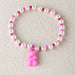 Wholesale color jelly bear beads splicing bracelet JDC-BT-E275 Bracelet 奈珠 3 Wholesale Jewelry JoyasDeChina Joyas De China