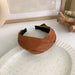 Wholesale Color Leather Headband JDC-HD-MS008 Headband JoyasDeChina 8# 18036 Coffee Wholesale Jewelry JoyasDeChina Joyas De China
