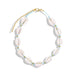 Wholesale color line Shell Necklace JDC-NE-JQ174 NECKLACE 佳琪 Sky blue Wholesale Jewelry JoyasDeChina Joyas De China