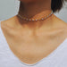 Wholesale color loose stone hanging red rice Bead Necklace JDC-NE-YinH006 Necklaces 颖皓 Wholesale Jewelry JoyasDeChina Joyas De China