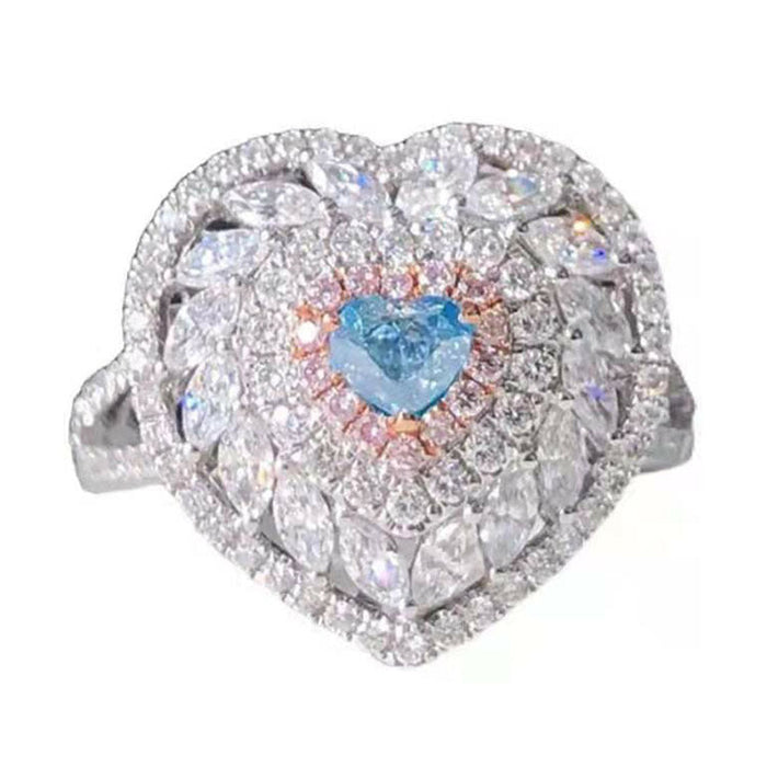 Wholesale color love copper rings JDC-RS-WN008 Rings 薇妮 AJZ3913 6 Wholesale Jewelry JoyasDeChina Joyas De China