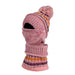 Wholesale color matching knitted hat pack of 2 JDC-FH-BG007 Fashionhat JoyasDeChina pink MINIMUM 2 Wholesale Jewelry JoyasDeChina Joyas De China
