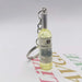 Bulk Jewelry Wholesale color metal bottle keychain pendant JDC-KC-YY012 Wholesale factory from China YIWU China