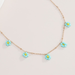 Bulk Jewelry Wholesale color metal little daisy tassel necklace JDC-NE-KunJ046 Wholesale factory from China YIWU China