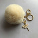 Bulk Jewelry Wholesale color metal rabbit hairball key fob JDC-KC-GSWA004 Wholesale factory from China YIWU China