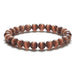 Wholesale Color Opal 8mm Beaded Bracelet JDC-BT-JiuJ022 Bracelet 九江 Wholesale Jewelry JoyasDeChina Joyas De China