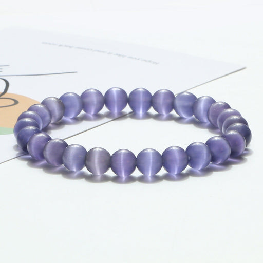 Wholesale Color Opal 8mm Beaded Bracelet JDC-BT-JiuJ022 Bracelet 九江 Wholesale Jewelry JoyasDeChina Joyas De China