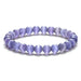 Wholesale Color Opal 8mm Beaded Bracelet JDC-BT-JiuJ022 Bracelet 九江 purple-8mm Wholesale Jewelry JoyasDeChina Joyas De China
