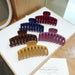 Wholesale color plush Hair Clips JDC-HC-PZ001 Hair Clips 蒲钻 Wholesale Jewelry JoyasDeChina Joyas De China