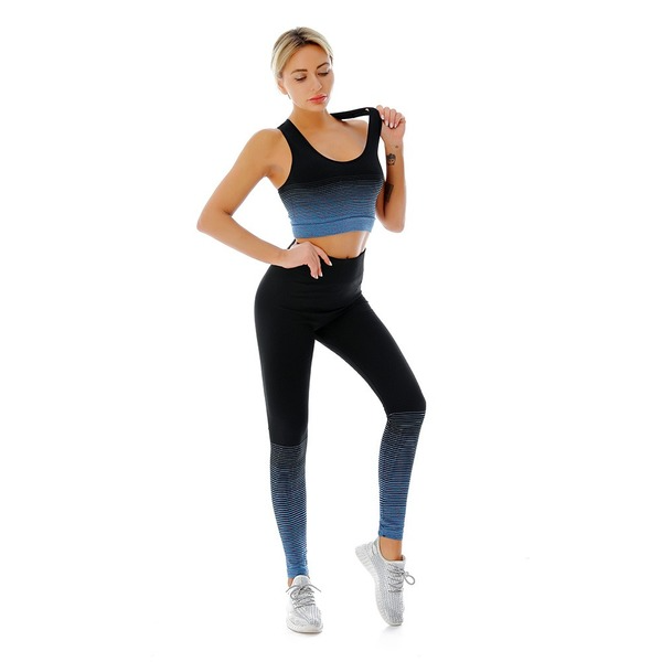 Bulk Jewelry Wholesale color polyester bra and pants yoga wear sports sets JDC-SS-YH001 Wholesale factory from China YIWU China