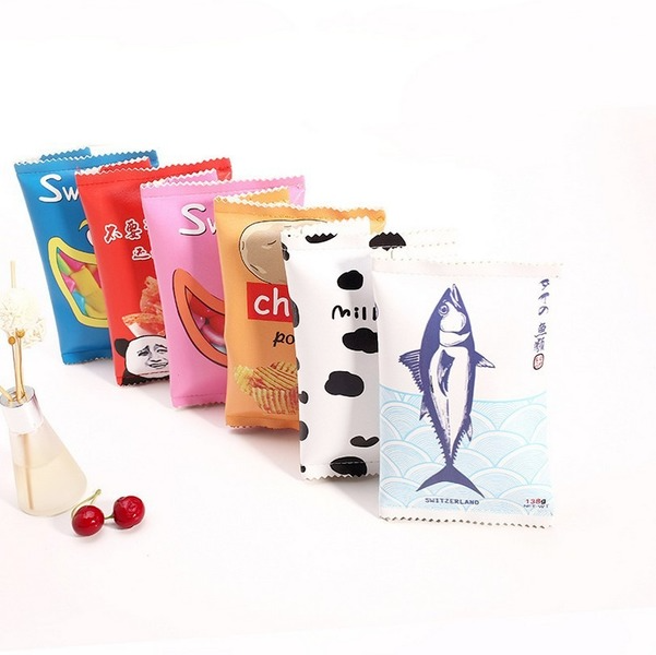 Bulk Jewelry Wholesale color PU snack pencil case JDC-PB-SS001 Wholesale factory from China YIWU China
