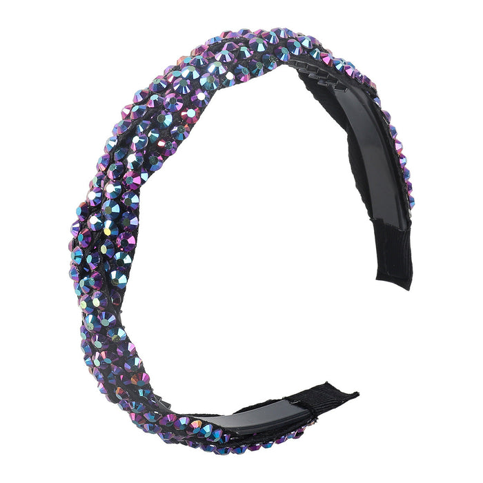 Wholesale color resin acrylic winding headband JDC-HD-JL013 Headband JoyasDeChina Wholesale Jewelry JoyasDeChina Joyas De China