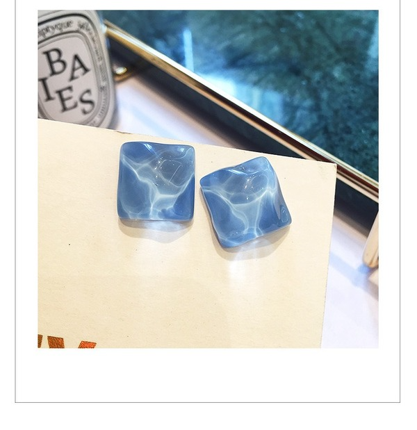 Bulk Jewelry Wholesale color resin jelly stud JDC-ES-RL056 Wholesale factory from China YIWU China